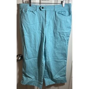 Christopher Banks Capri Pants‎ 16W Blue High Waist